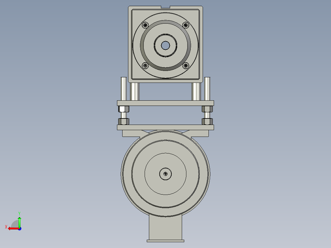 SA60-YB-NT40配马达外后视图