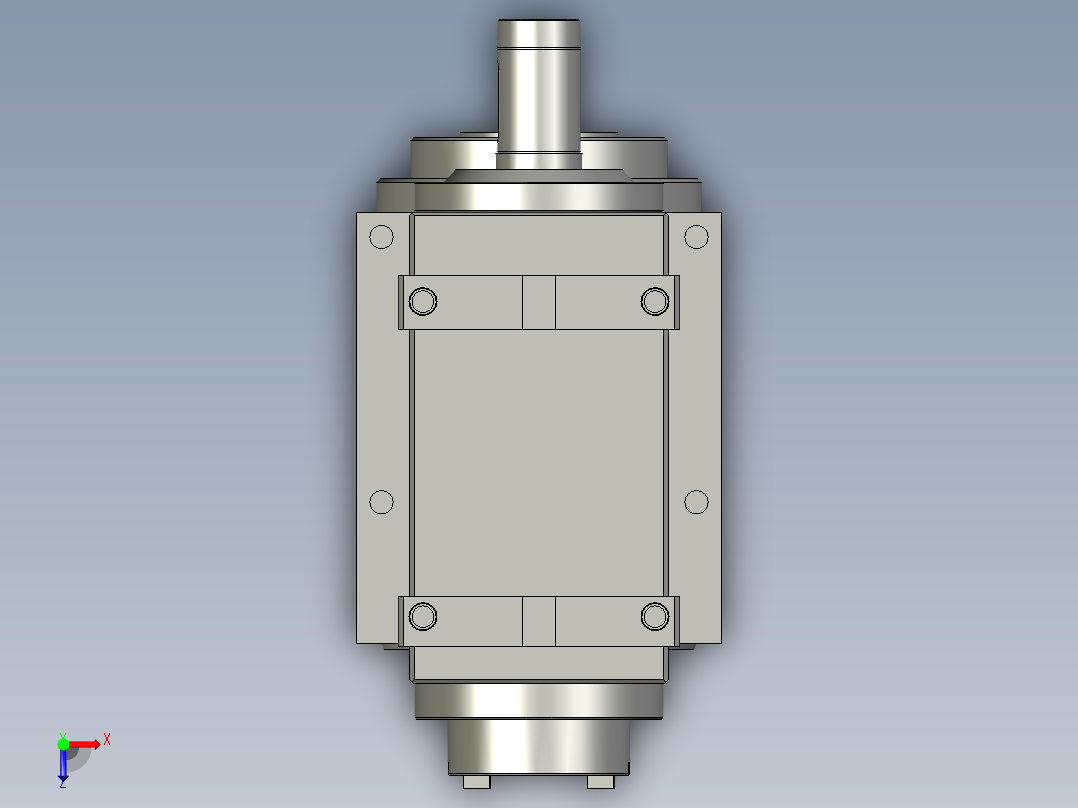 SA60-YB-NT40配马达外俯视图