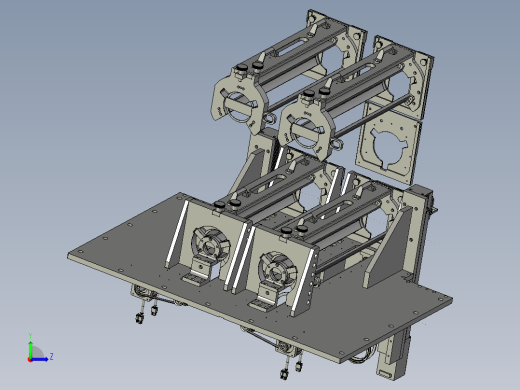 叠片装料装置左视缩略图