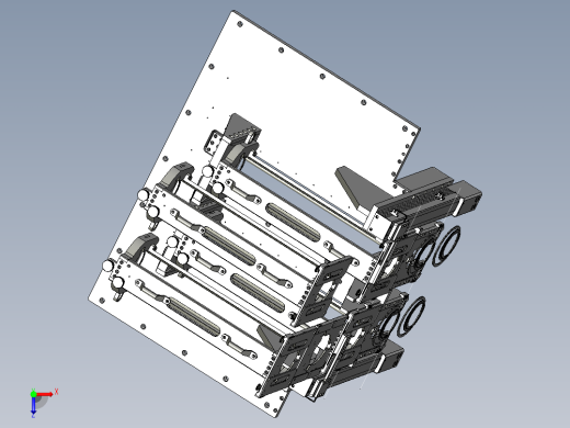 叠片装料装置俯视缩略图