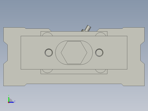 MGCMB20-100带导杆气缸左视缩略图