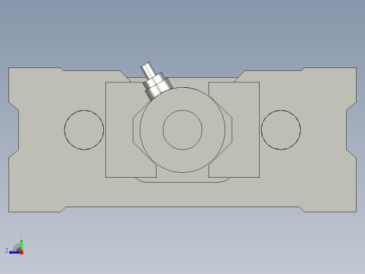 MGCMB20-100带导杆气缸右视缩略图