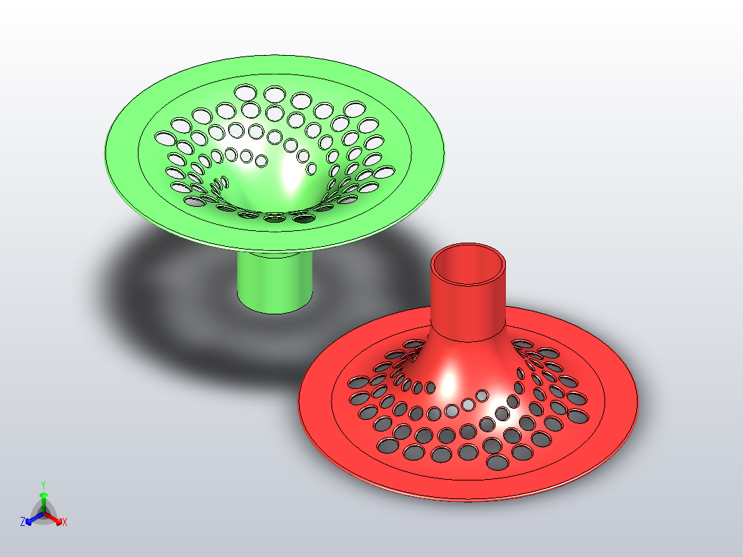 渐变阵列.x_t主视图