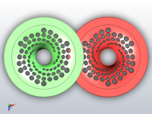 渐变阵列.x_t俯视缩略图