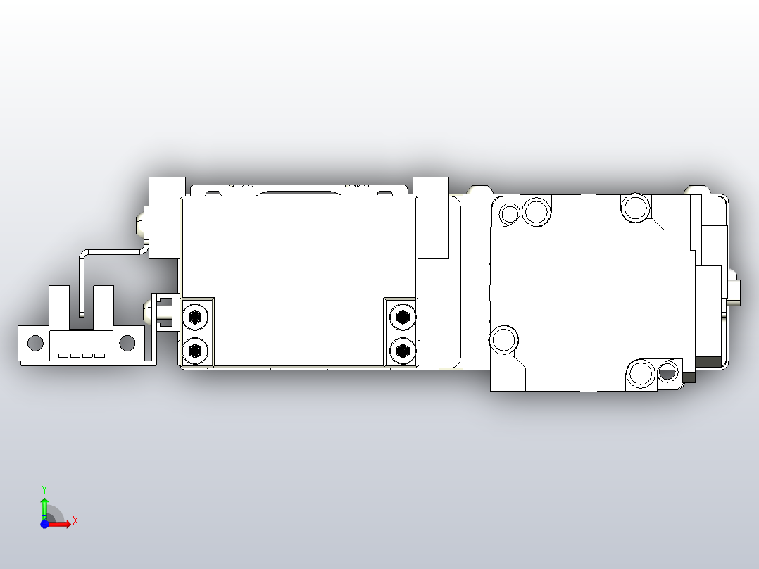 钢基模组TPA-KNR-5002C-200A1-MR-H1S1前视图