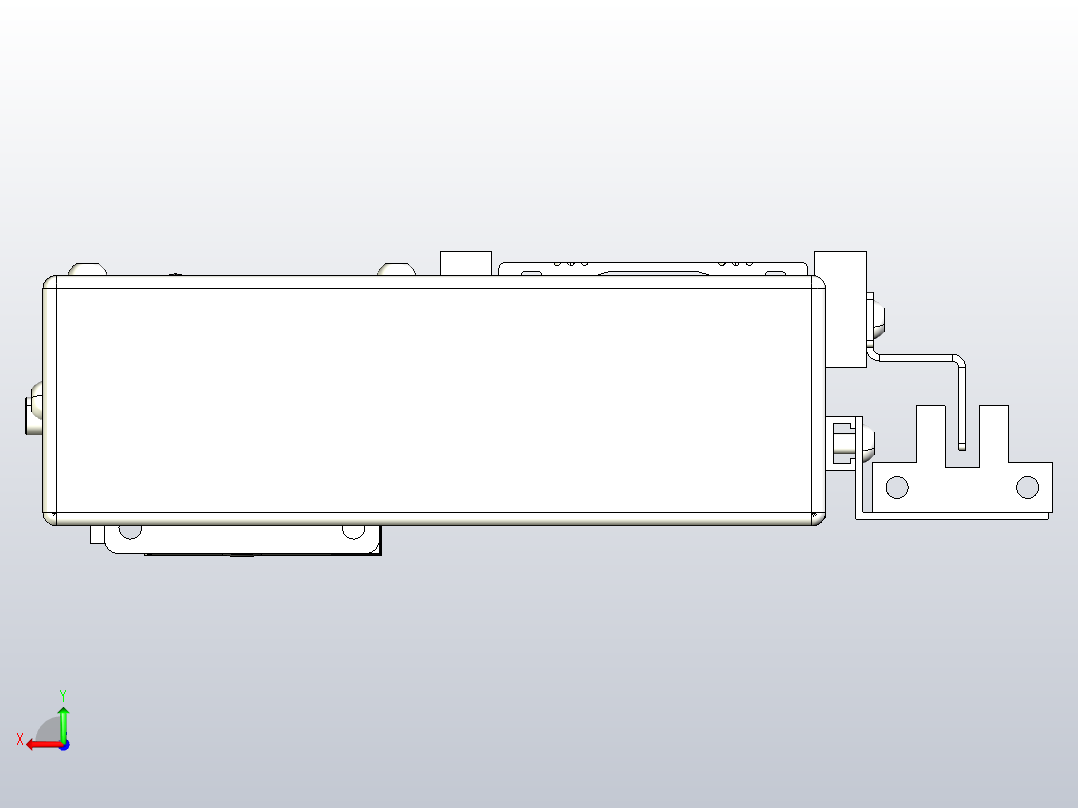 钢基模组TPA-KNR-5002C-200A1-MR-H1S1后视图