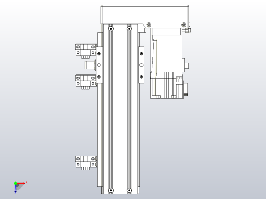 钢基模组TPA-KNR-5002C-200A1-MR-H1S1俯视缩略图