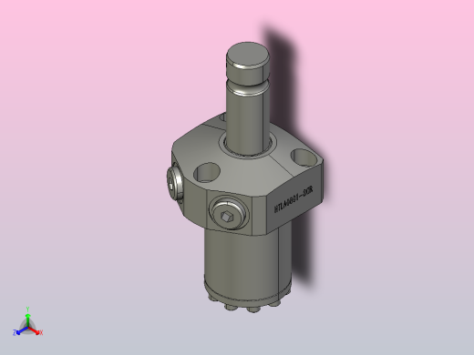 HTLA0801-2CR上法兰旋转式夹紧器