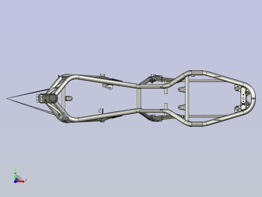 杜卡迪车架前视缩略图
