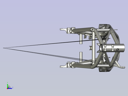 杜卡迪车架左视缩略图
