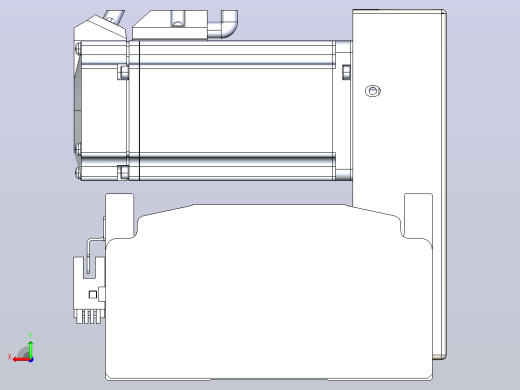 皮带直线轴半封闭可选导轨TPA-HNB-140D-120-L2950-LU-Y-P40-N3后视缩略图