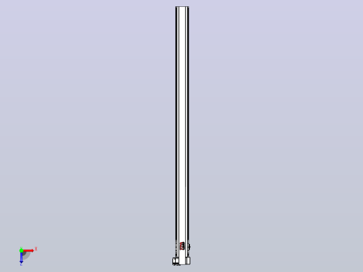 皮带直线轴半封闭可选导轨TPA-HNB-120D-110-L2050-RP-C-P40-N3俯视缩略图