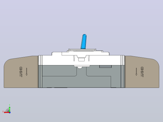 NM5-630 3P塑料外壳式断路器三维模型202209后视缩略图