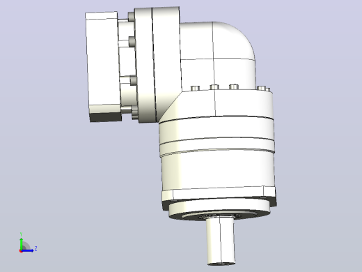 MTBR-090-L1-19 MTBR-090 直角行星减速机左视缩略图