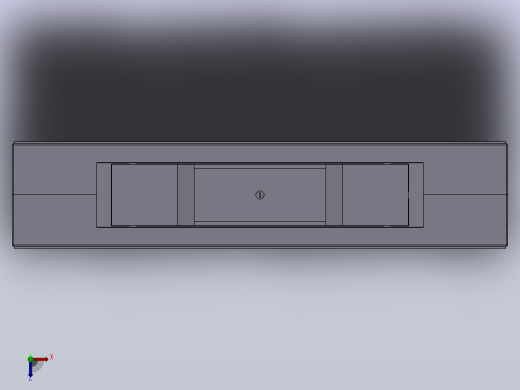 CJH(BH)-0.66系列保护型（P型）电流互感器[CJH(BH)-0.66-220×80Ⅱ-P]俯视缩略图