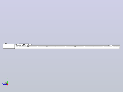 机器人皮带驱动直线轴TPA-GCB-150-P80-L1350-QR-M75-N3右视缩略图
