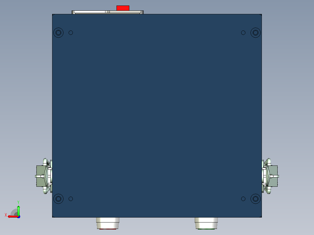 测试脚PIN夹具治具后视图