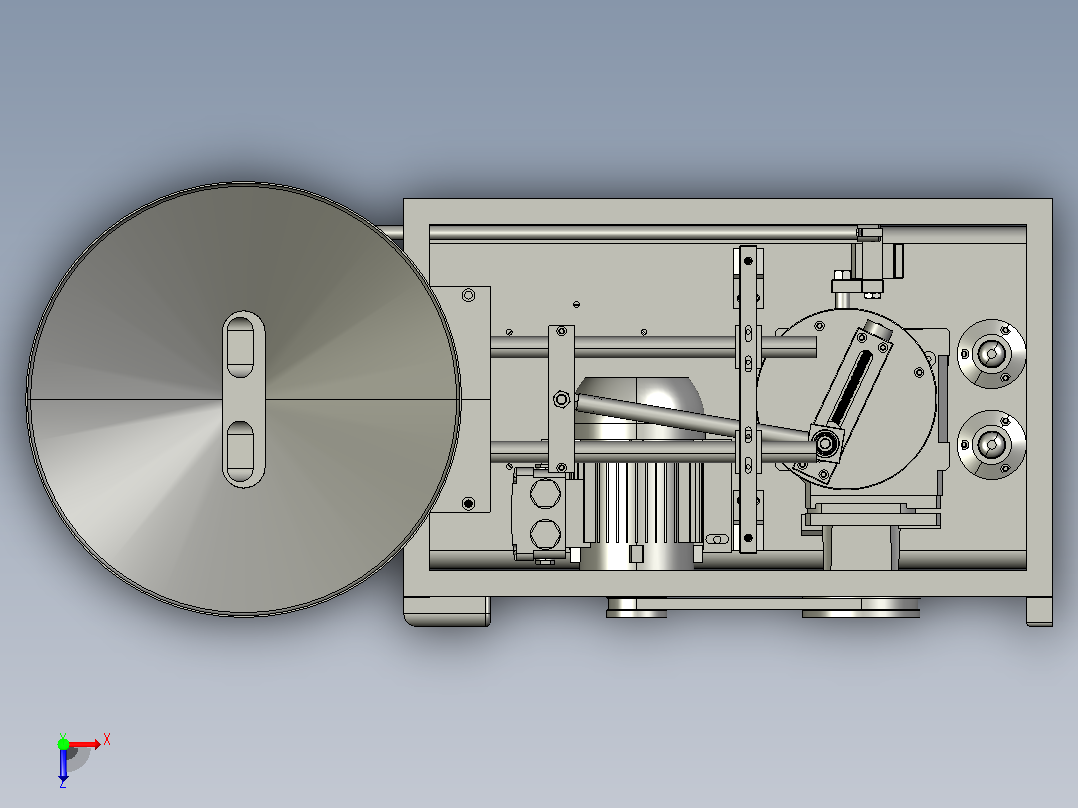 灌装机设计图俯视图