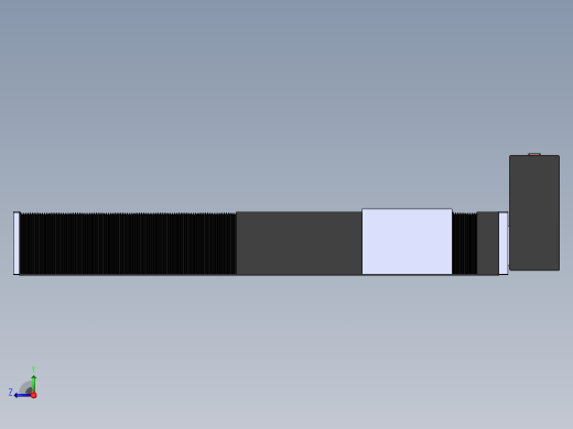 直线模组DMBF170-RUCR（电机右上折）[DMBF170-L45S500-DT750-A2U-RUCR]右视缩略图