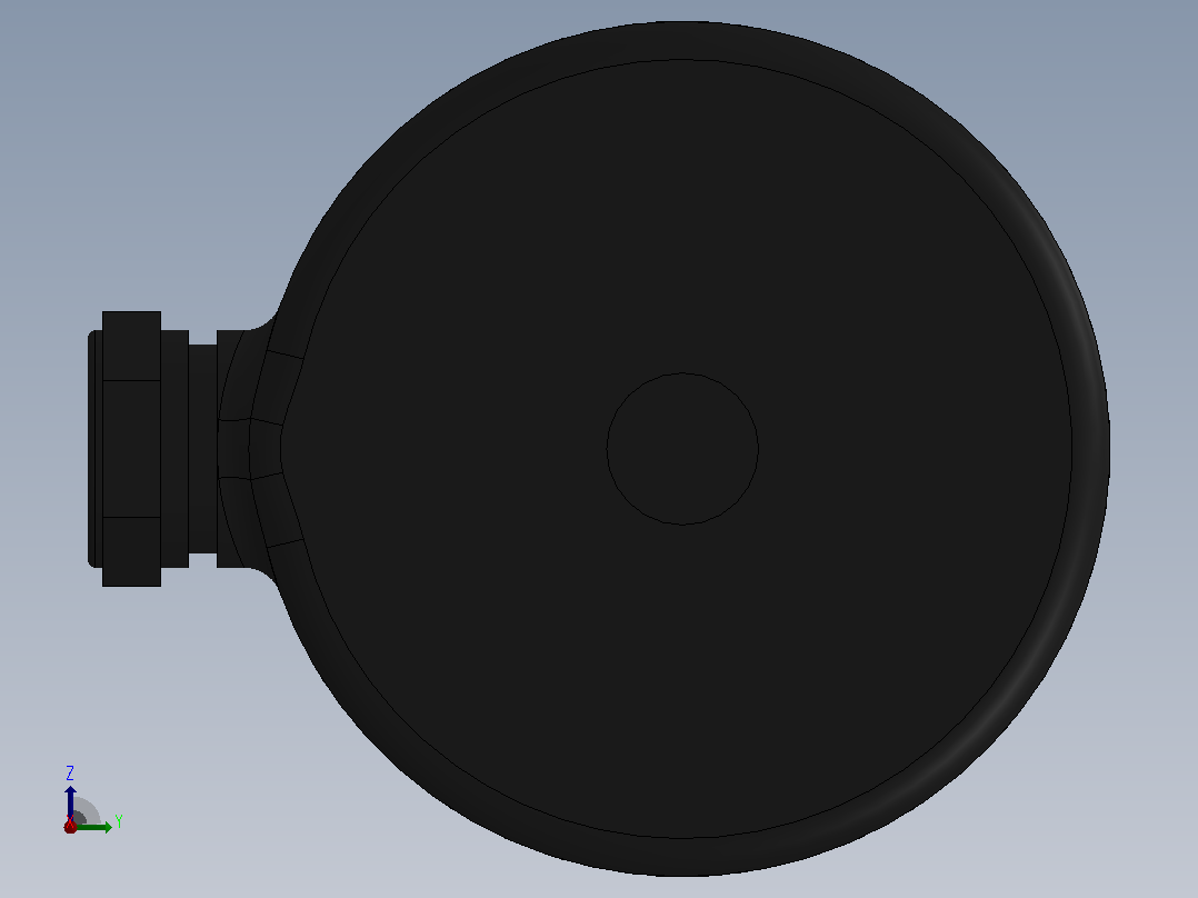 ASM4508-001系列刀架编码器_ASM4208-001G06BZ12F后视图