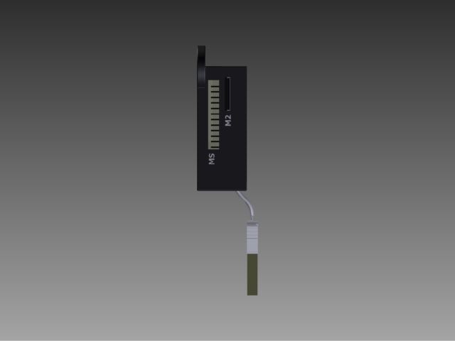 inventor读卡器模型