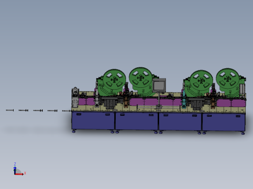 四工位自动插片组装机