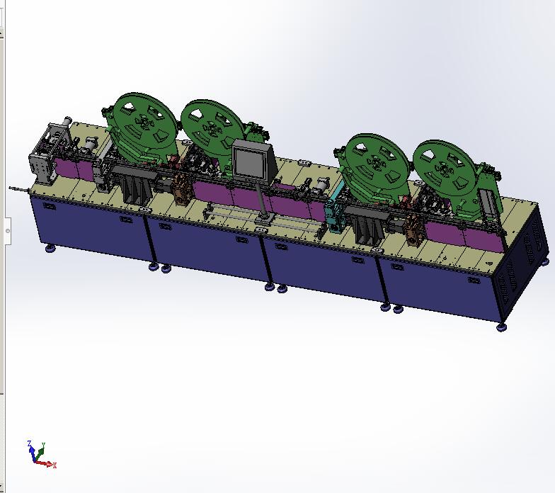 四工位自动插片组装机