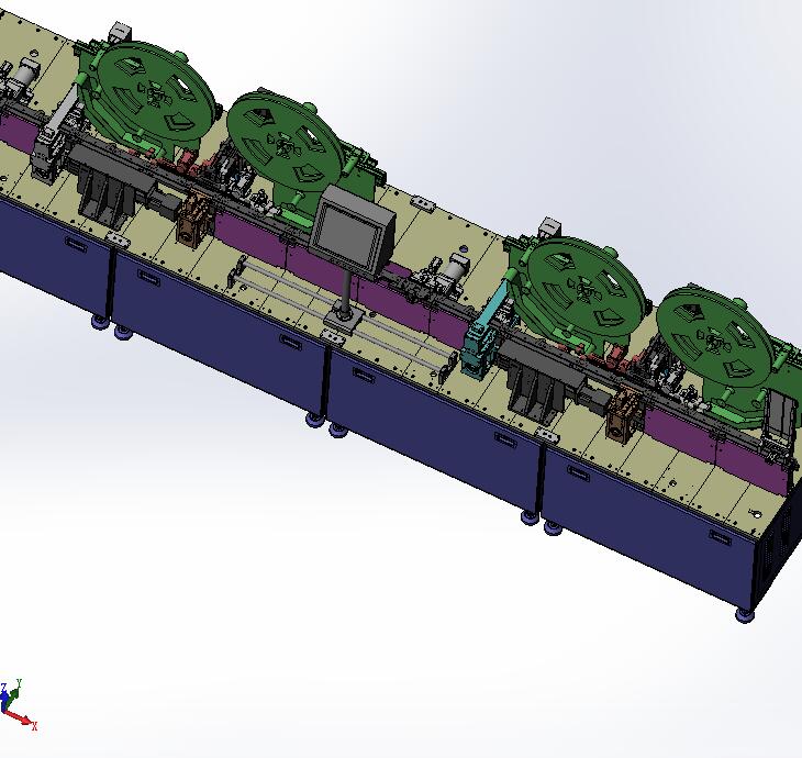 四工位自动插片组装机