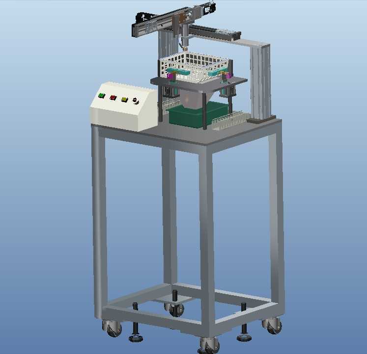 自动磨光机设计3D模型