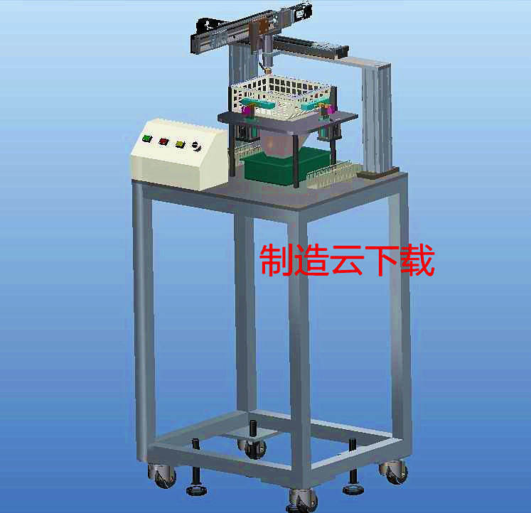 自动磨光机设计3D模型