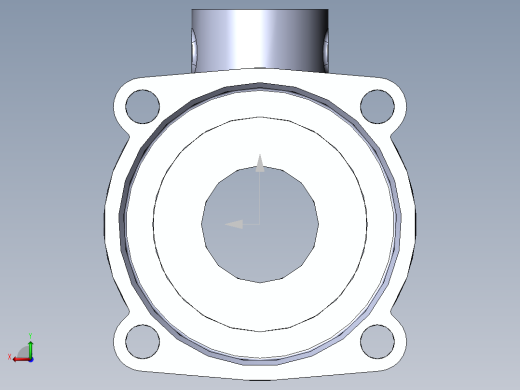 汽车发动机设计图纸后视缩略图