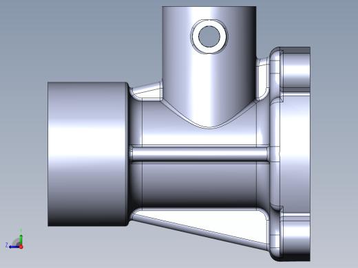 汽车发动机设计图纸右视缩略图
