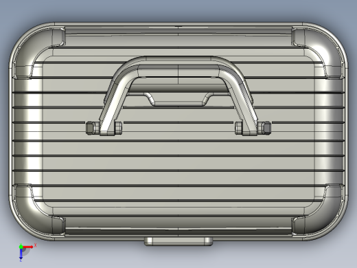 化妆箱设计俯视缩略图