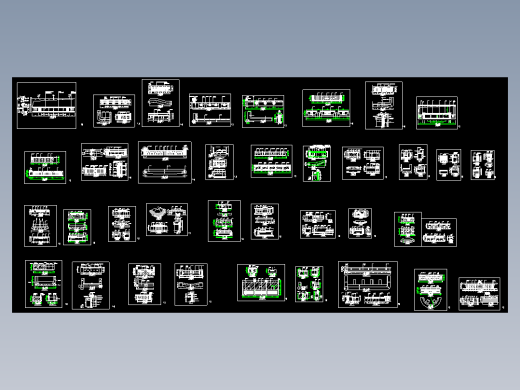 L0907--吧台服务台施工图