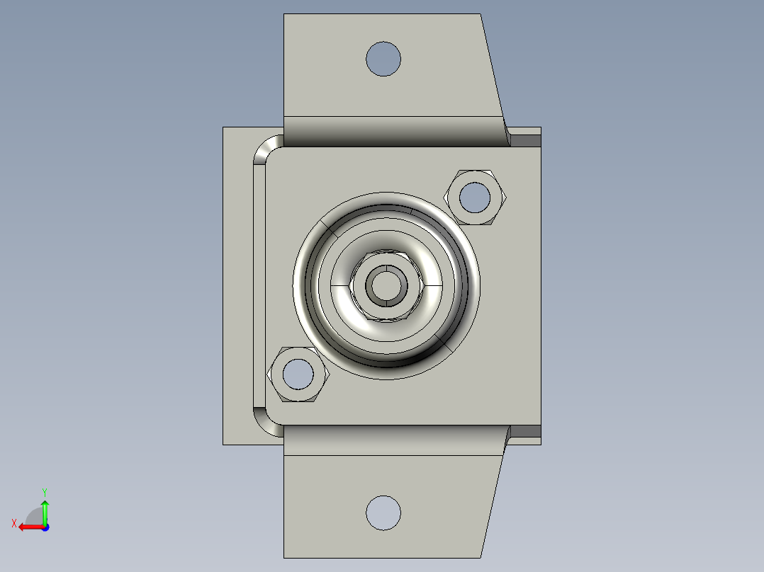 支撑减震(1)后视图