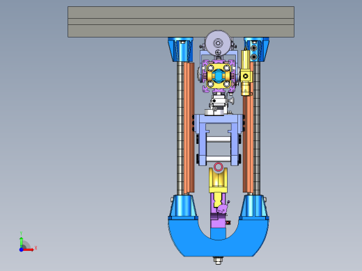 半自动弯管机床前视缩略图