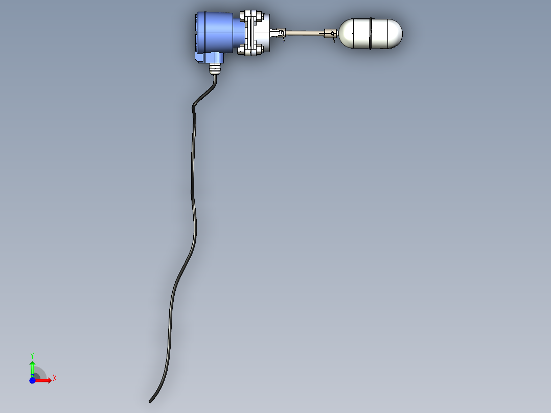 浮球液位控制器前视图