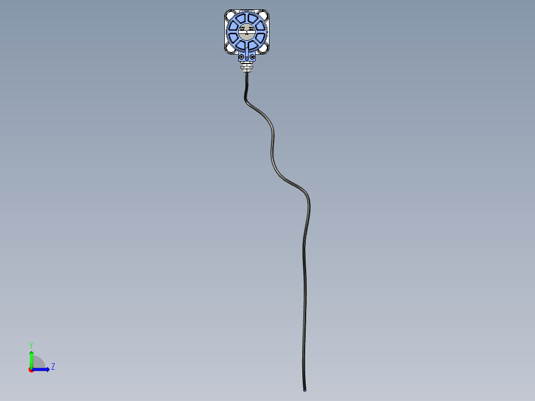 浮球液位控制器左视图