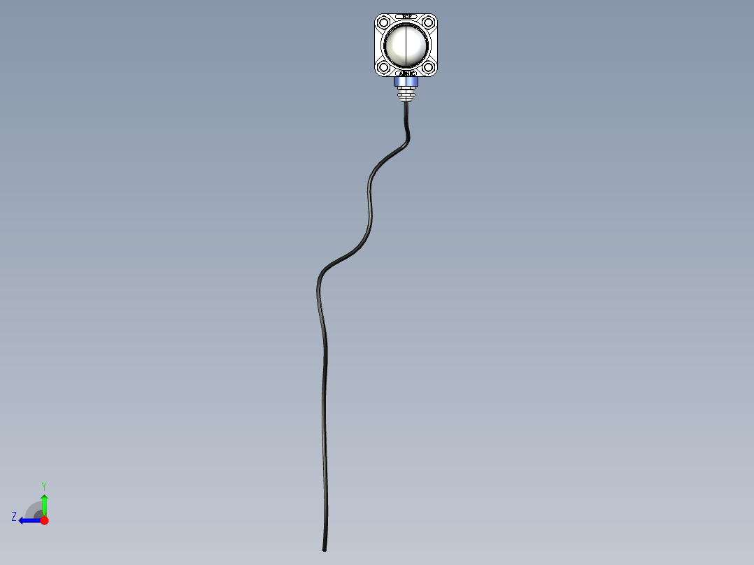 浮球液位控制器右视图