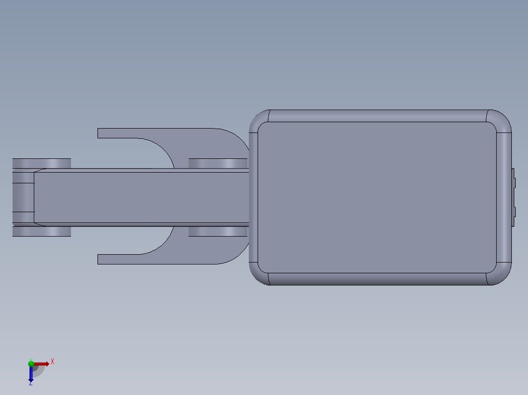假肢模型图俯视图