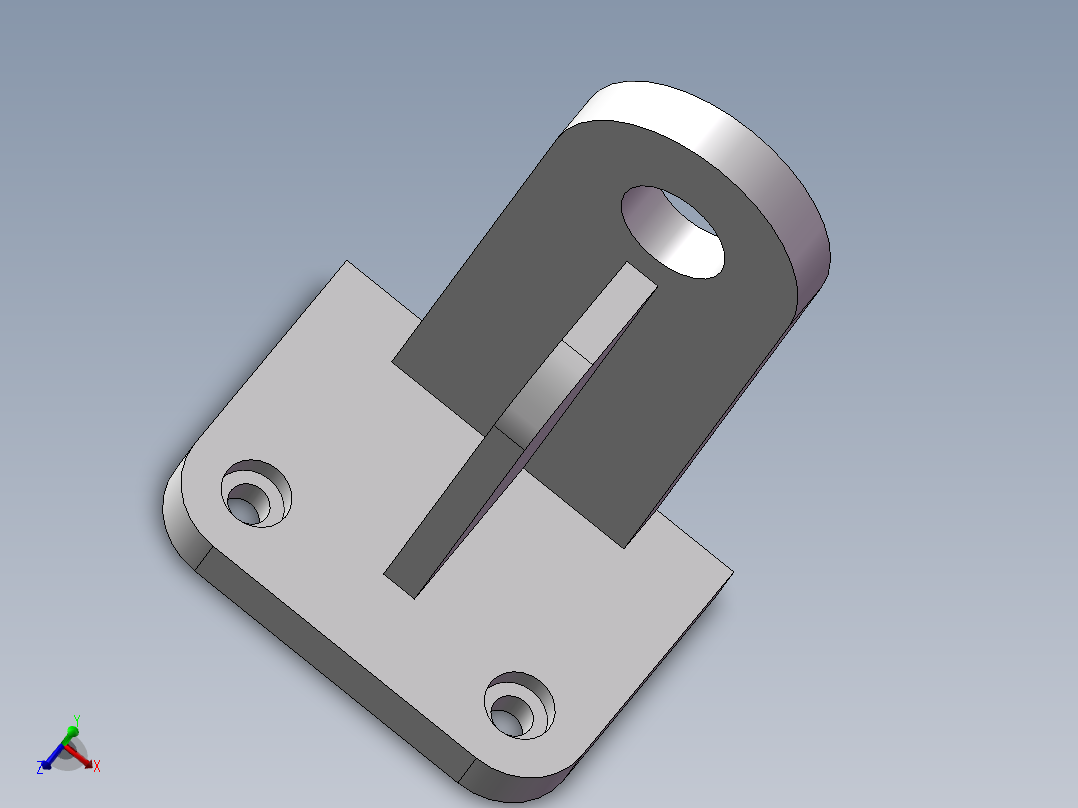 SW格式3D图(模型练习题)-037主视图