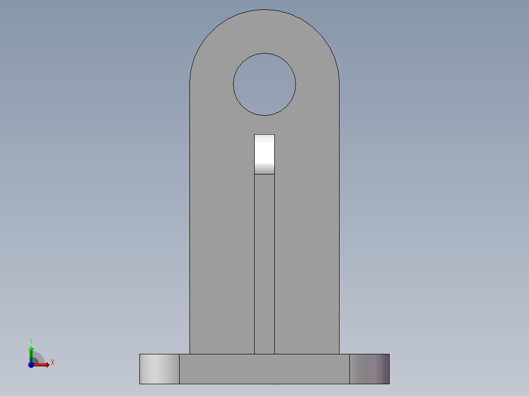 SW格式3D图(模型练习题)-037前视图
