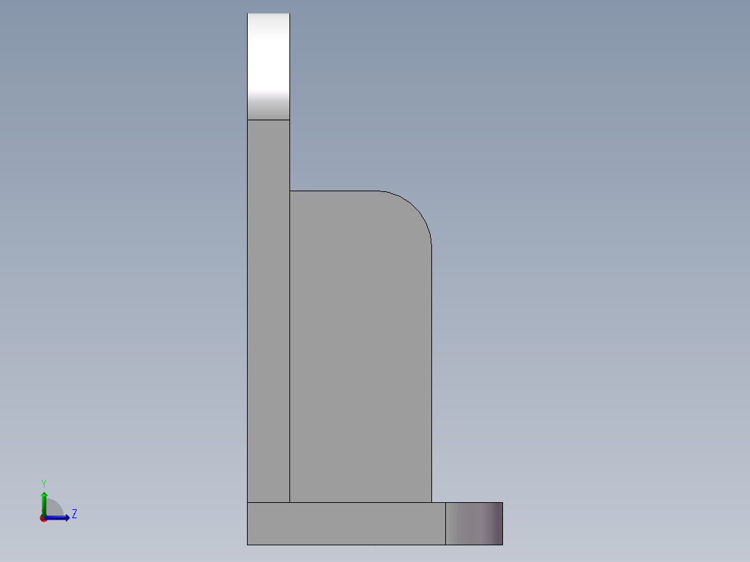 SW格式3D图(模型练习题)-037左视图