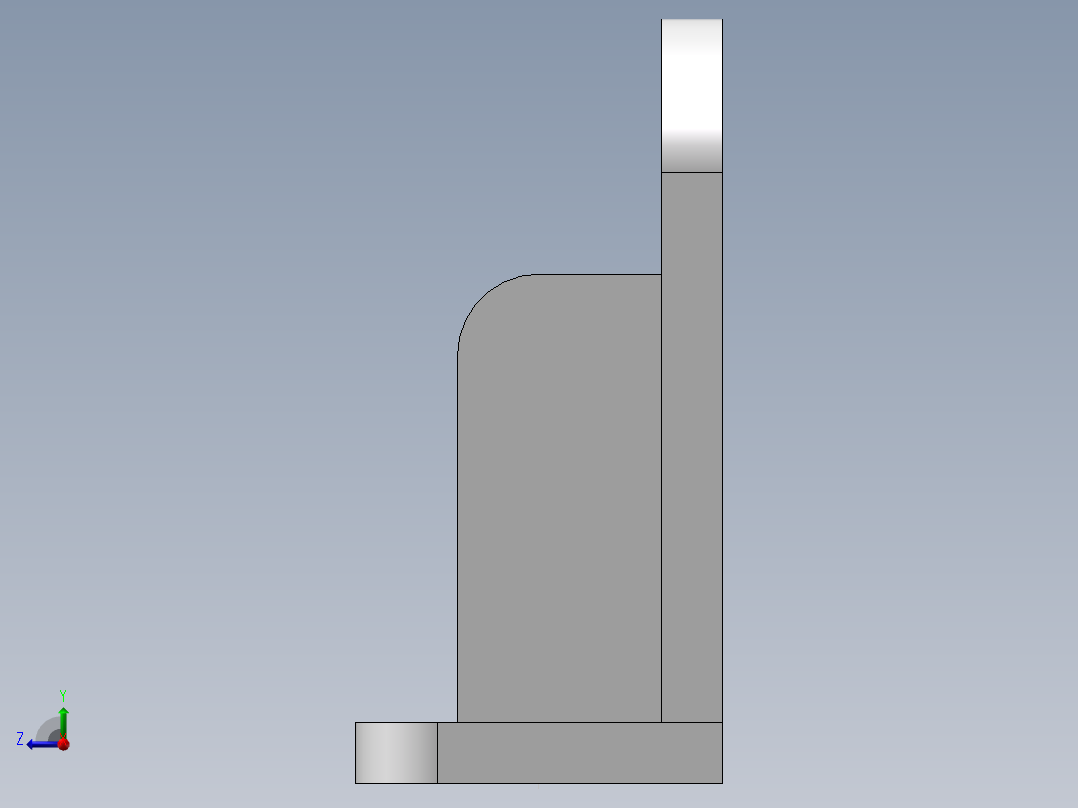 SW格式3D图(模型练习题)-037右视图