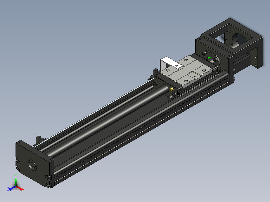 模组MK86-440A1-F0正等轴测图
