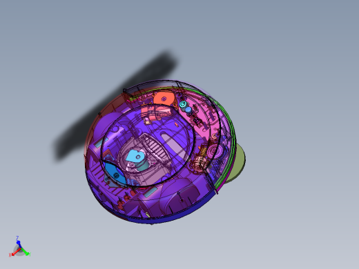 家用玻璃擦洗机器人设计-清洗清洁作业（三维SW模型+CAD图纸+说明书