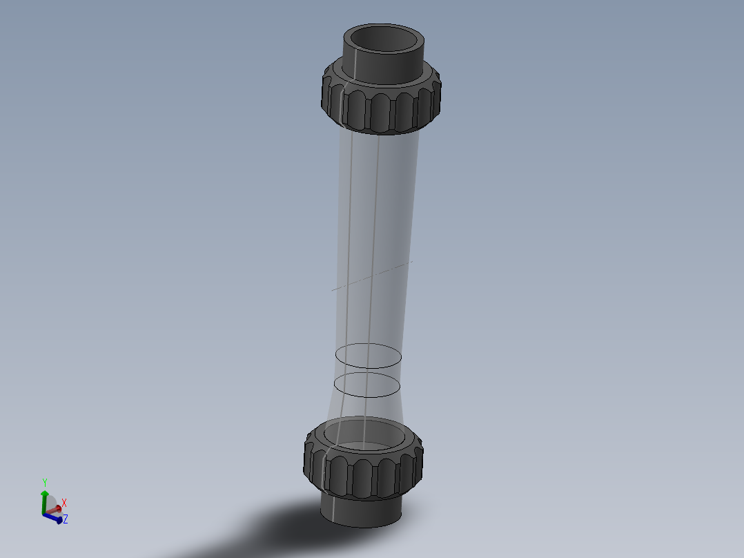 PVC管件-CTS-014-01-005主视图