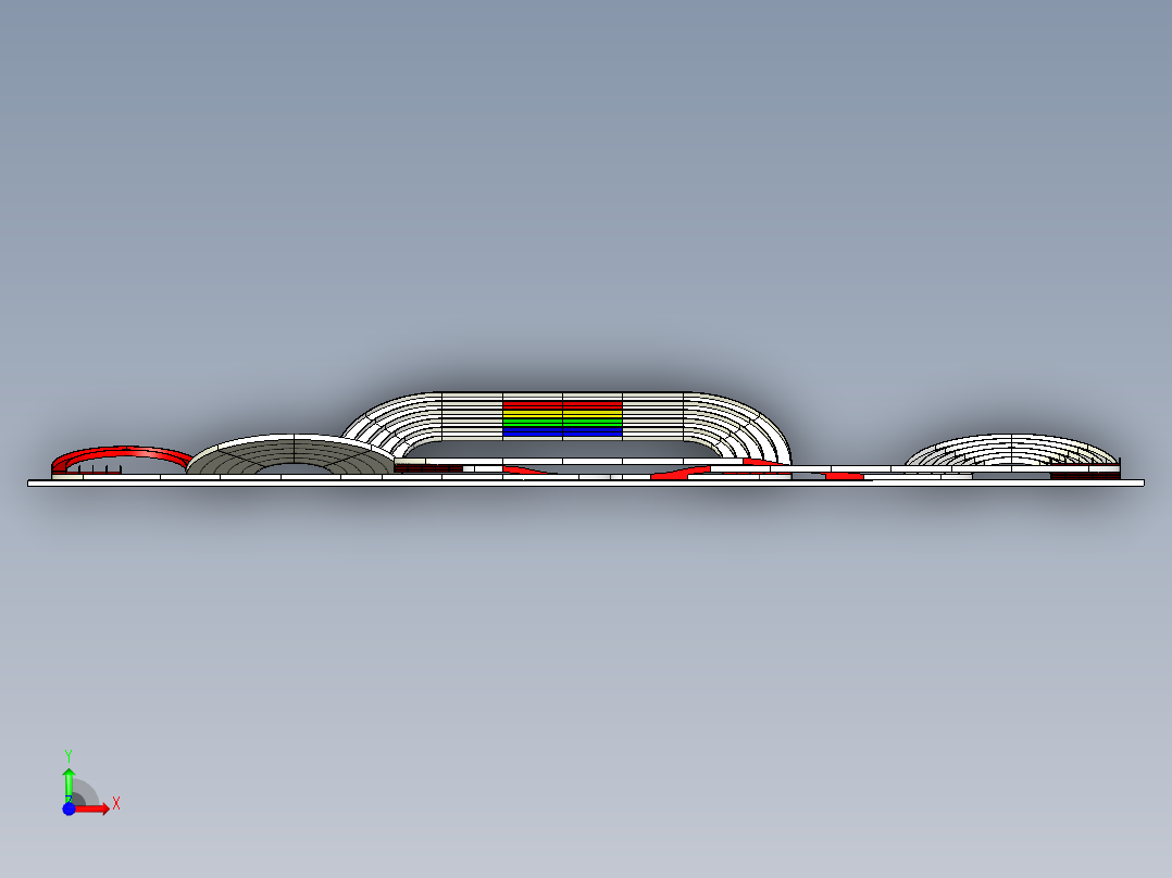 四驱车跑道10前视图