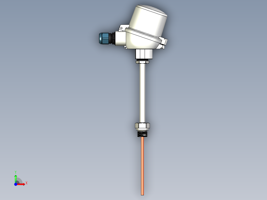 ABB TSP111温度传感器前视图