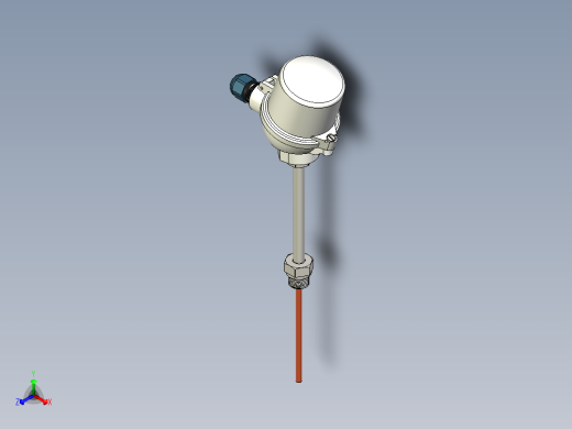ABB TSP111温度传感器正等轴测缩略图